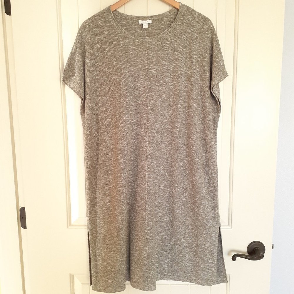 NWT J. Jill Pure Jill Easy Sweater Tunic Green Size M